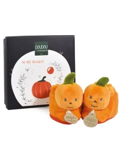 Doudou et Compagnie Chaussons bébé citrouilles - 0-6 mois><noscript><img width=