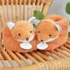 Doudou et Compagnie Chaussons bebe en peluche renard - 0/6 mois -Unicef> Chaussons