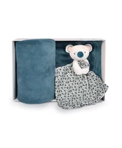 Doudou et Compagnie Coffret cadeau plaid et Doudou Yoca le koala - 70 x 100 cm><noscript><img width=