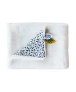 Doudou et Compagnie Couverture bébé plaid Douceur Yoca le koala - Blanc - 70 x 100 cm> Les Plaids