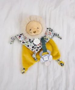 Doudou et Compagnie Doudou attache sucette Lion - 20 cm><noscript><img width=
