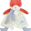 Doudou et Compagnie Doudou attache-sucette Renard Romarin - 19 cm> Doudou Attache-Sucette|Attache Sucette