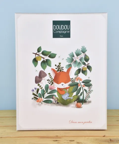 Doudou et Compagnie Doudou attache-sucette Renard Romarin - 19 cm> Doudou Attache-Sucette|Attache Sucette