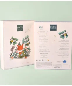 Doudou et Compagnie Doudou attache-sucette Renard Romarin - 19 cm><noscript><img width=