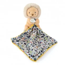 Doudou et Compagnie Doudou LION jaune avec mouchoir - BOH'AIME -><noscript><img width=