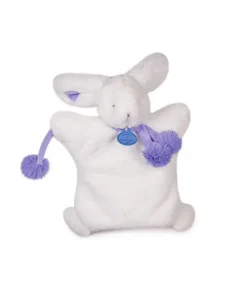 Doudou et Compagnie Doudou Marionnette Lapin Pompon Violet> Marionnettes|Marionnettes