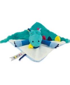Doudou et Compagnie Doudou plat Crocodile vert Tropi'Cool - 21 cm> Doudou Plat