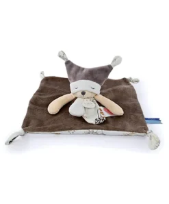 Doudou et Compagnie Doudou plat Ours 3 histoires - Marron> Doudou Plat