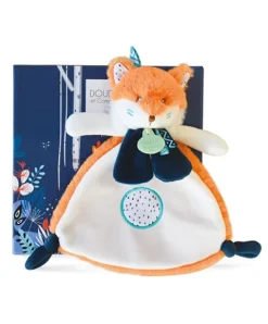 Doudou et Compagnie Doudou plat Renard Tiwipi - 23 cm><noscript><img width=