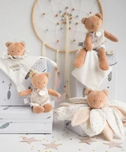 Doudou et Compagnie Doudou pétales Ours - Attrape-rêves - 26 cm><noscript><img width=