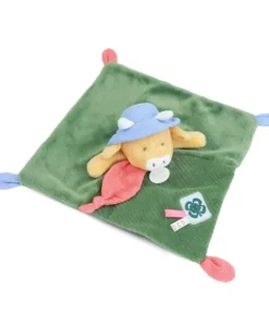 Doudou et Compagnie Doudou vache - Doudou plat Aneth - 27 cm> Doudou Plat
