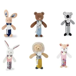 Doudou et Compagnie Hochet Pouet Rose - BOH'AIME> Hochets Et Pantins D'Activités