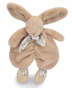 Doudou et Compagnie Lapin DOUDOU® - Doudou lapin Beige - 29 cm> Doudou Plat