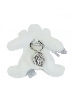 Doudou et Compagnie Lapin DOUDOU® - Porte-clés - Blanc><noscript><img width=