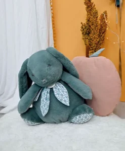 Doudou et Compagnie Lapin géant - LAPIN DOUDOU 42 cm - Vert> Peluches Géantes