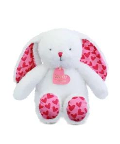 Doudou et Compagnie LAPIN JE T'AIME en sac cadeau - 25 cm><noscript><img width=