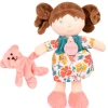 Doudou et Compagnie Ma premiere poupee - Mlle Pétunia - 21 cm> Poupées De Chiffon
