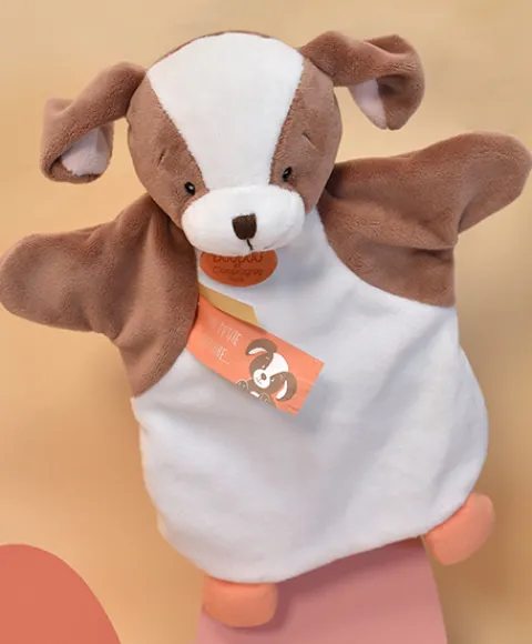 Doudou et Compagnie Marionnette à Main Chien - 25 cm> Marionnettes|Marionnettes