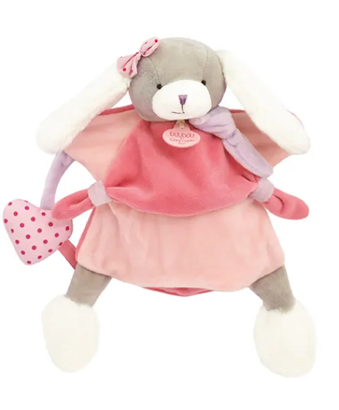 Doudou et Compagnie Marionnette à main Chien Toopi girl rose - 28 cm> Marionnettes|Marionnettes