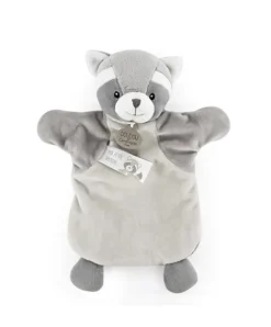 Doudou et Compagnie Marionnette à Main Raton Laveur- 25 cm> Marionnettes|Marionnettes