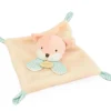 Doudou et Compagnie Mini Doudou renard plat orange - 19 cm> Petit Format|Doudou Plat