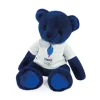 Doudou et Compagnie Ours en peluche bleu avec T-shirt Equipe de France - 30 cm> Peluches|Les Ours En Peluche
