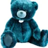 Doudou et Compagnie Ours en peluche bleu paon- Collection - 60 cm> Les Ours En Peluche