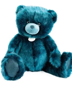 Doudou et Compagnie Ours en peluche bleu paon- Collection - 60 cm> Les Ours En Peluche