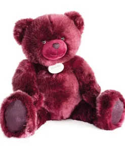 Doudou et Compagnie Ours en peluche bois de rose - Collection - 80 cm> Peluches Géantes|Les Ours En Peluche