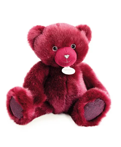 Doudou et Compagnie Ours en peluche bois de rose - Collection - 30 cm> Les Ours En Peluche