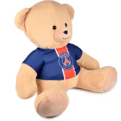 Doudou et Compagnie Ours en peluche geant avec maillot PSG - 60 cm><noscript><img width=