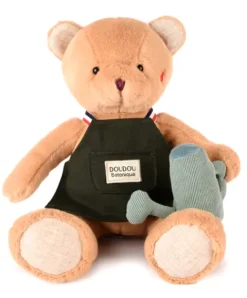 Doudou et Compagnie Ours en peluche Jardinier - 26 cm> Peluche Adulte|Peluches