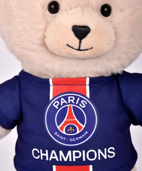 Doudou et Compagnie Ours en peluche PSG Champion - Edition limitée - 23 cm> Les Ours En Peluche