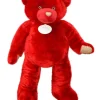 Doudou et Compagnie Ours Géant Collection - Rouge baiser - 2 mètres> Peluches Géantes|Les Ours En Peluche