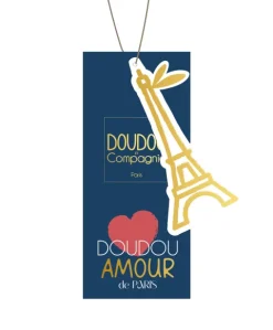Doudou et Compagnie Ours Peluche Sweat Tour Eiffel 28 cm : Souvenir Paris><noscript><img width=