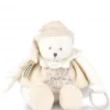Doudou et Compagnie Peluche eveil Bébé Ours Blanc - 30 cm - Collection Anniversaire> Hochets Et Pantins D'Activités|Peluches