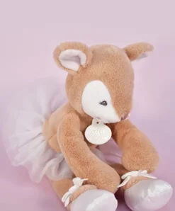 Doudou et Compagnie Peluche faon Ballerine beige - 30 cm> Peluches