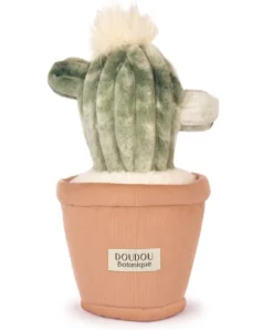 Doudou et Compagnie Peluche fleur- Cactus vert 25 cm> Peluche Adulte|Peluches