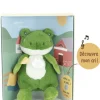 Doudou et Compagnie Peluche grenouille - 17 cm - DOUDOU de la ferme avec boite sonore> Peluches