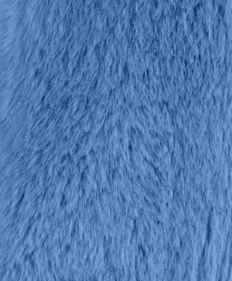 Doudou et Compagnie Peluche lapin Bleu 35 cm - Lapin Fleurette> Peluches