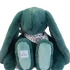 Doudou et Compagnie Peluche lapin Vert XXL - Lapin Fleurette 50 cm> Peluches Géantes|Peluches