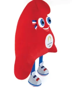 Doudou et Compagnie Peluche Mascotte Officielle Jeux Olympiques Paris 2024 - 50 cm> Peluches Géantes
