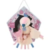 Doudou et Compagnie peluche musicale oiseau Cui-cui - Rose> Doudou Plat|Boîte À Musique