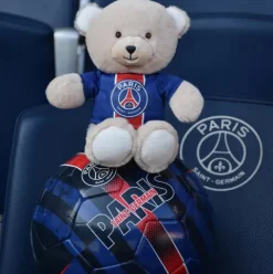 Doudou et Compagnie Peluche officielle Ours PSG - Bandes Hechter - 23 cm> Peluches