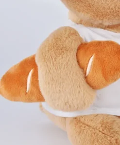 Doudou et Compagnie Peluche Ours beige - Chef avec baguette - 25 cm><noscript><img width=