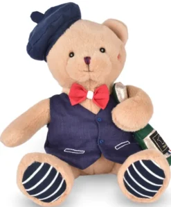 Doudou et Compagnie Peluche Ours beige- Célébration - 25 cm> Peluches|Peluche Adulte