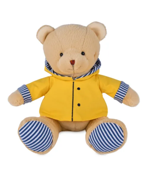 Doudou et Compagnie Peluche Ours Marin avec ciret jaune - 28 cm> Peluches|Les Ours En Peluche