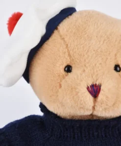 Doudou et Compagnie Peluche Ours Marin avec pull over - 28 cm><noscript><img width=