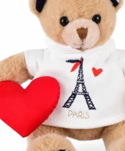 Doudou et Compagnie Porte clé Ours Sweat Tour Eiffel- 15 cm> Peluches|Les Ours En Peluche