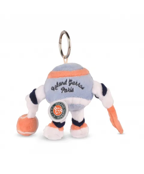 Doudou et Compagnie Porte-clés peluche Roland-Garros- Monsieur Balle -12 cm> Peluches|Porte-Clé